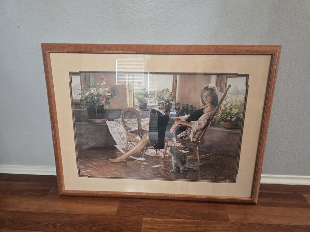 Steve Hanks "Quiet Rapport" Signed Limited Edition Lithograph Art Print #46/999
